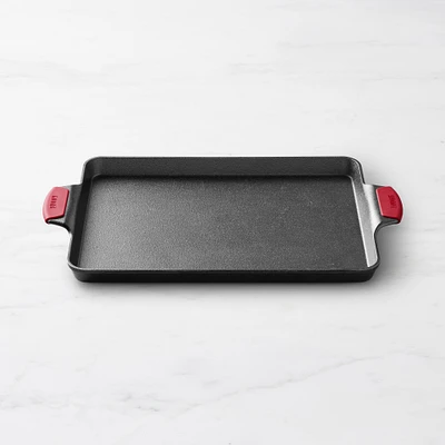 Lodge Bakeware Seasoned Cast Iron Baking Pan with Grips