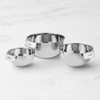 All-Clad Stainless-Steel 3-Piece Mixing Bowl Set