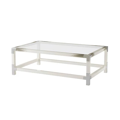 Theodore Alexander Cutting Edge Rectangular Coffee Table