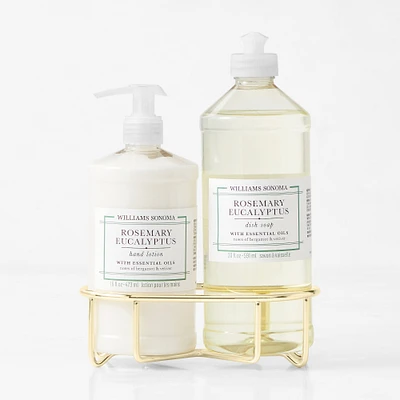 Williams Sonoma Rosemary Eucalyptus Hand Lotion & Dish Soap 3-Piece Set