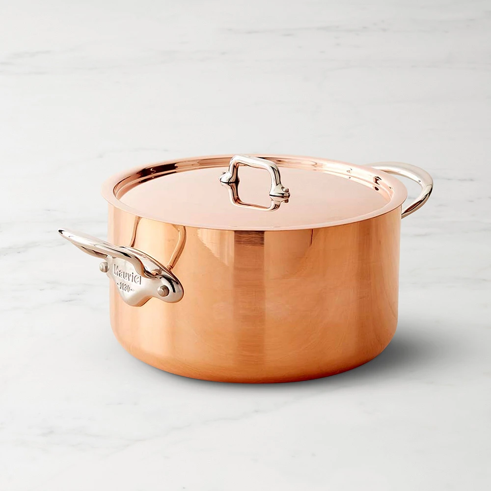 Mauviel Copper Triply M'3 S Stock Pot