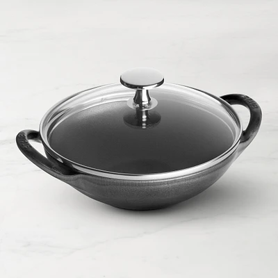 Staub Enameled Cast Iron Mini Wok, 8"