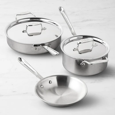 All-Clad D5® Stainless-Steel 5-Piece Cookware Set