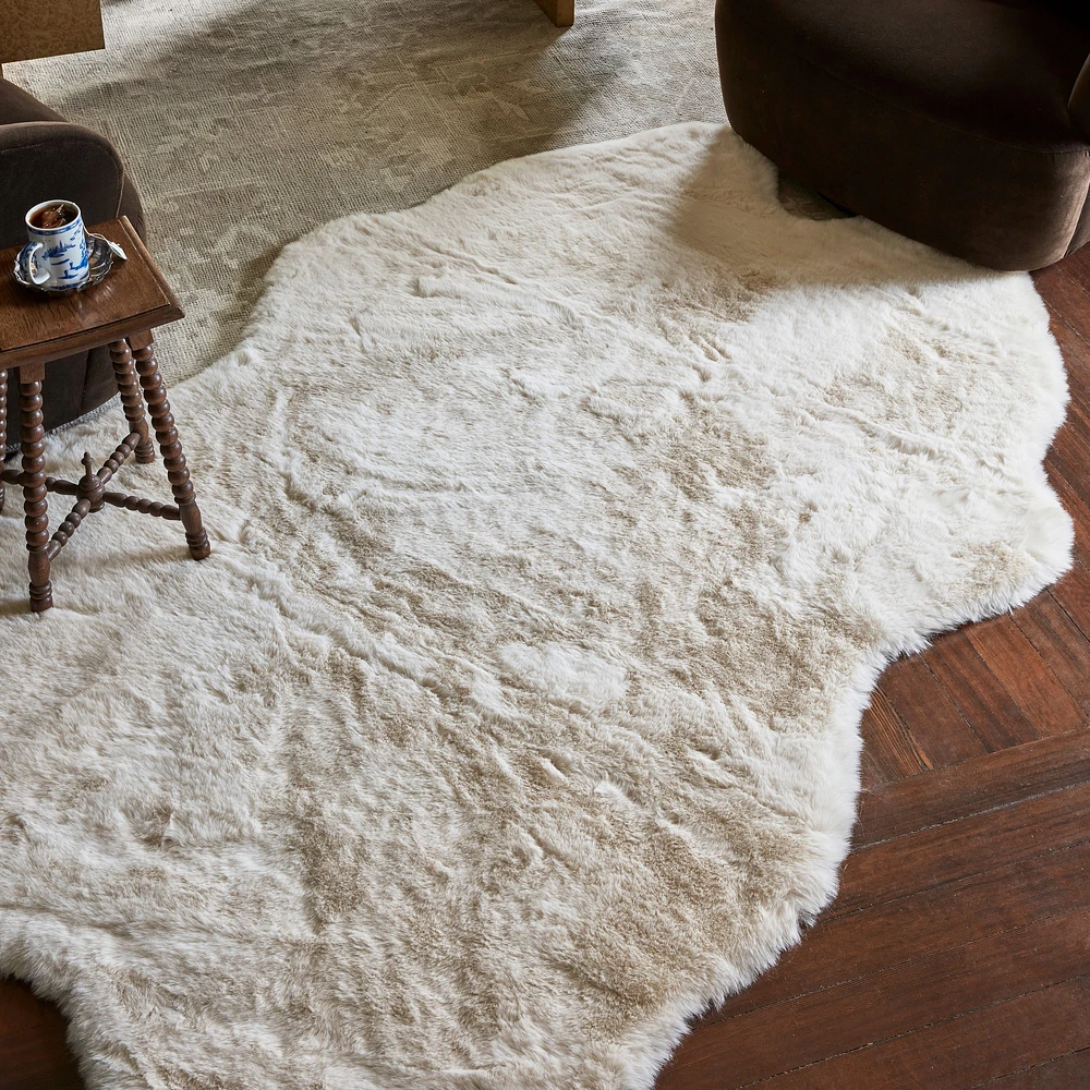 Faux Sheepskin Rug