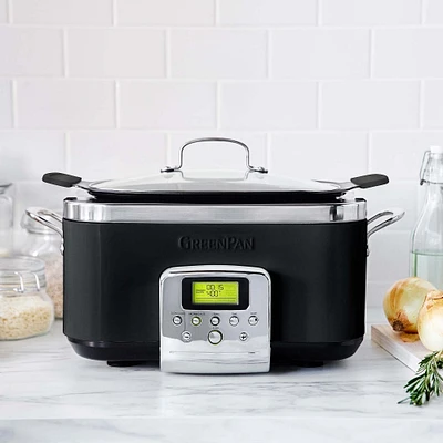 GreenPan™ Elite Slow Cooker, 6-Qt.