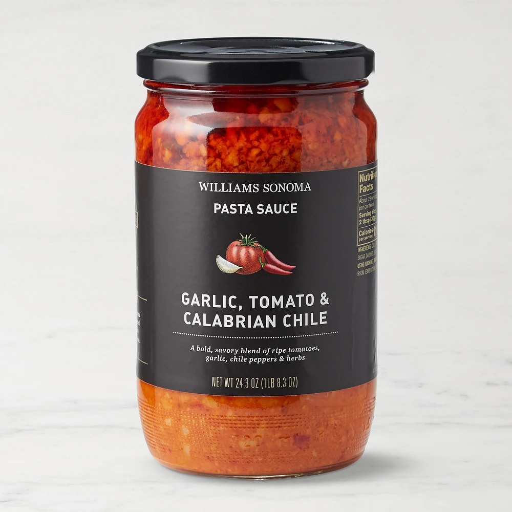 Williams Sonoma Pasta Sauce, Garlic Tomato and Calabrian Chile