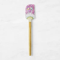 Williams Sonoma Famille Rose Dragonfly Spatula with Gold Handle