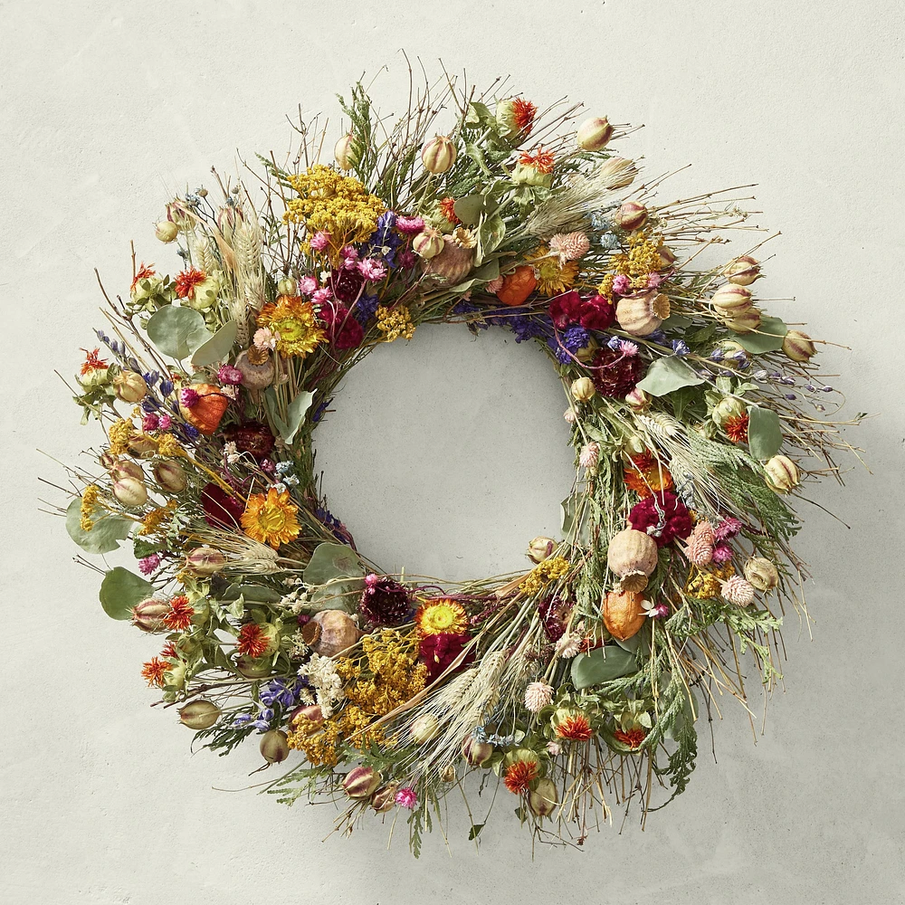 Garden Party Live Wreath