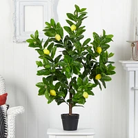 Faux Lemon Tree