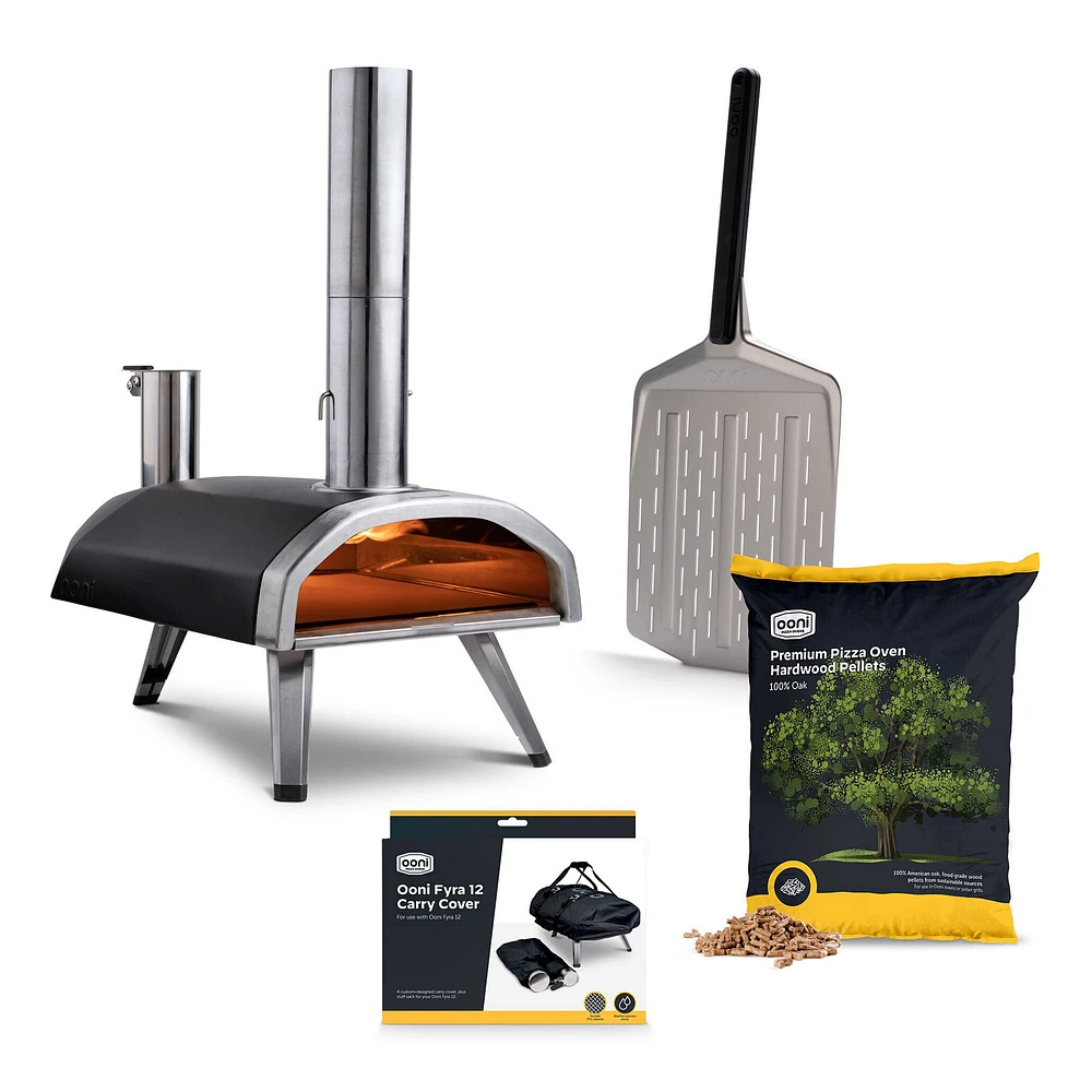 Ooni Fyra 12 Pizza Oven Bundle