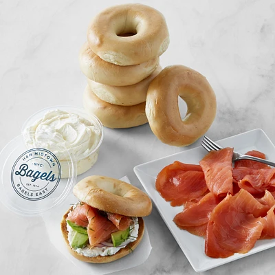 H&H Bagels with Schmear & Nova Lox