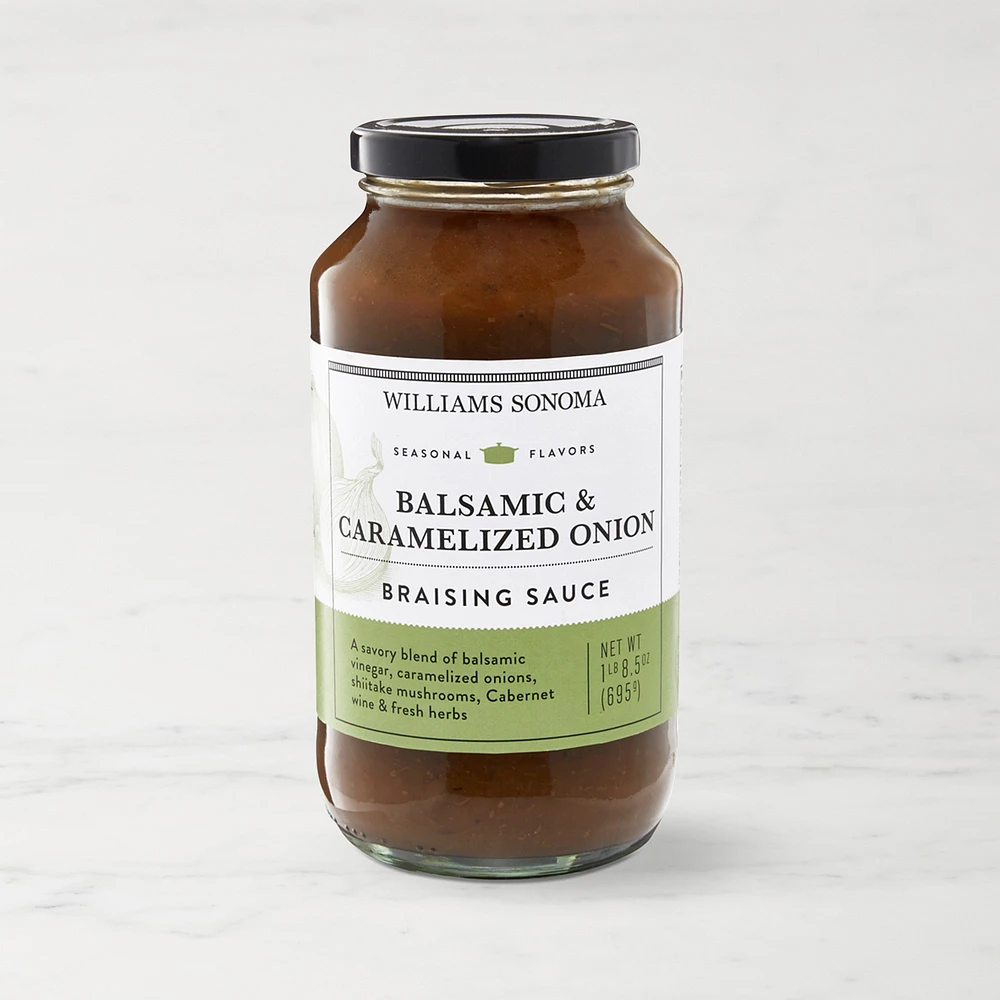 Williams Sonoma Braising Sauce, Balsamic & Caramelized Onion