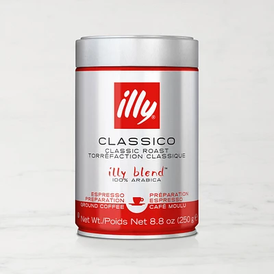 illy Ground Espresso Classico Coffee Medium Roast