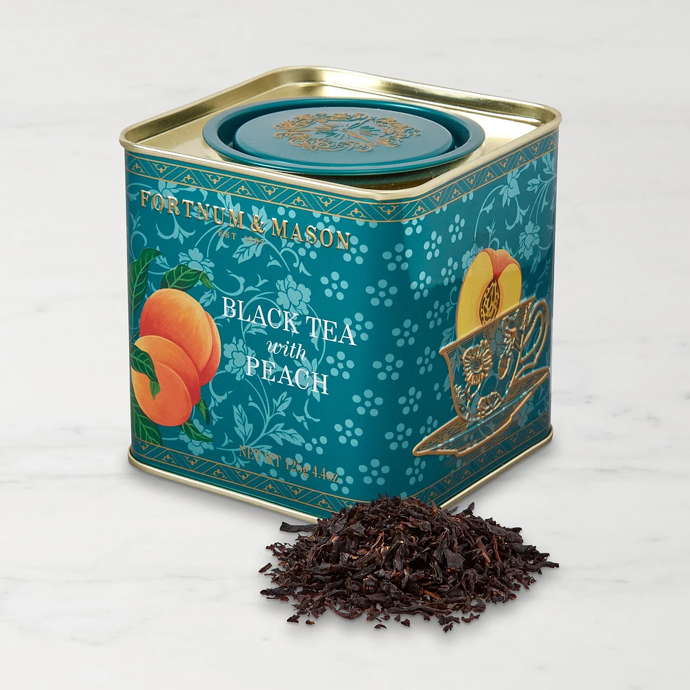 Fortnum & Mason Black Tea with Peach Loose Leaf Tin