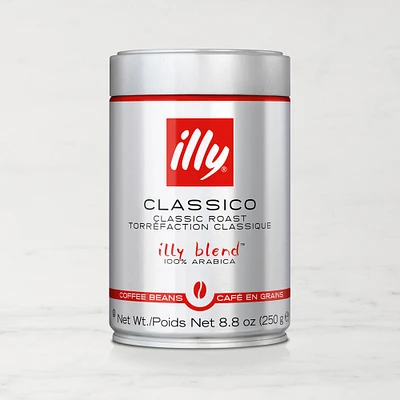 illy Whole Bean Classico Coffee Medium Roast