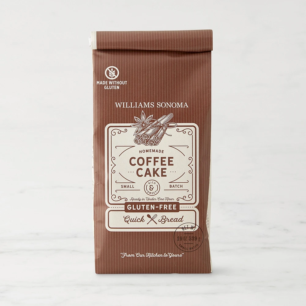 Williams Sonoma Gluten-Free Quick Bread Mix, Coffee Cake