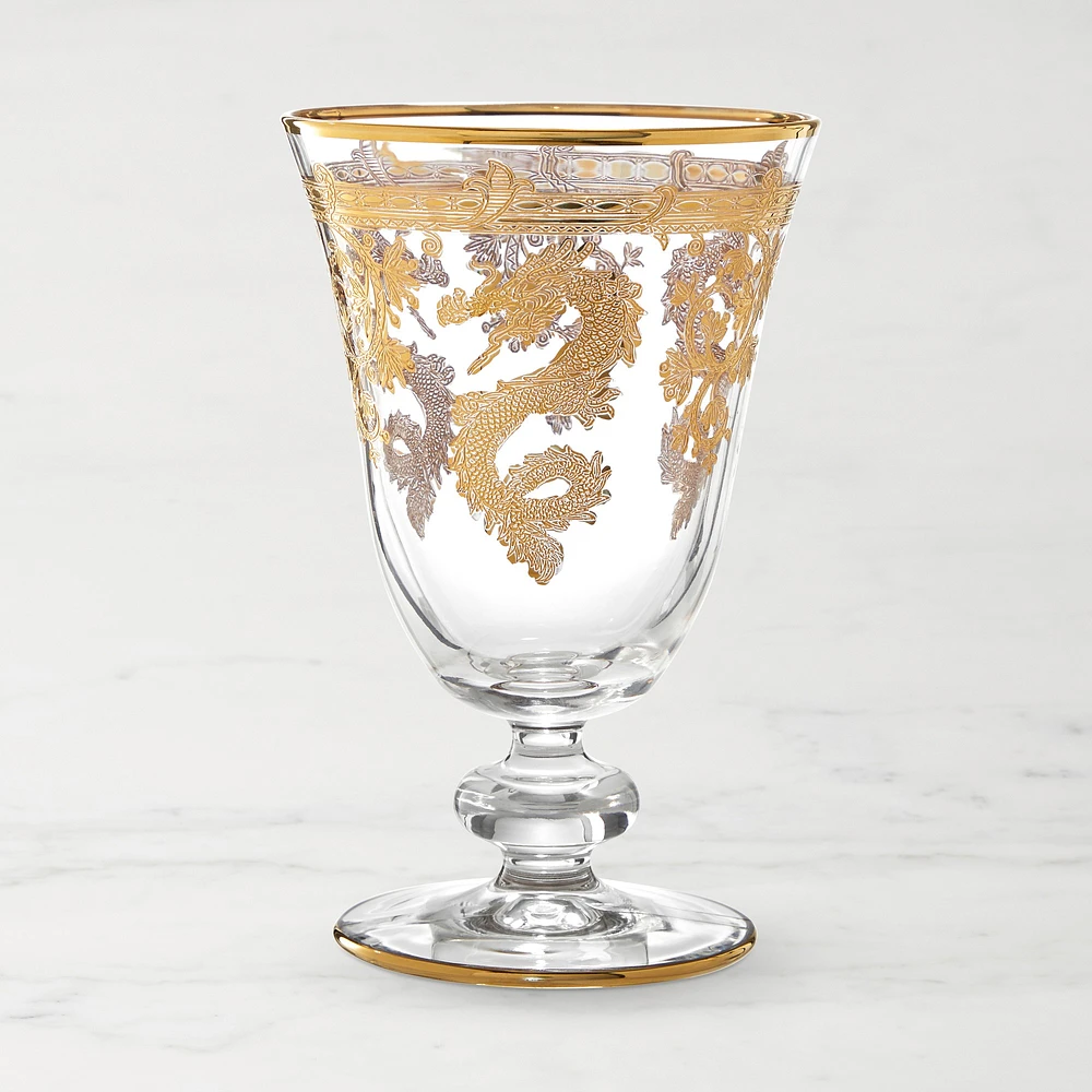 Gold Dragon Goblets