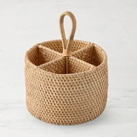 Light Woven Utensil Caddy