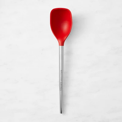 Williams Sonoma Stainless-Steel Silicone Flexcore Deep Spoon