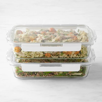 Hold Everything Glass Lunch Containers, Set of 2