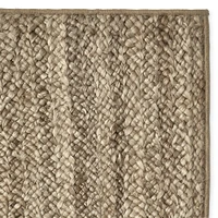 Hand Braided Jute Rug Swatch