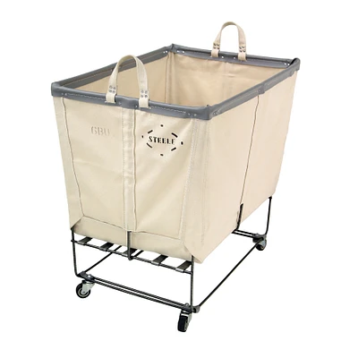 Steele Canvas Elevated Laundry Cart, Large