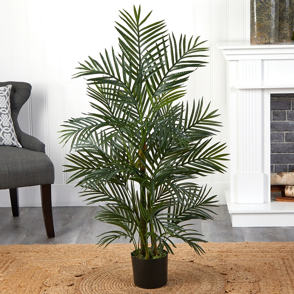 3.5' UV Resistant Faux Areca Palm