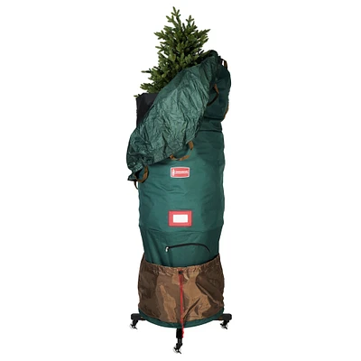 TreeKeeper Tree Storage Bag with Rolling Tree Stand