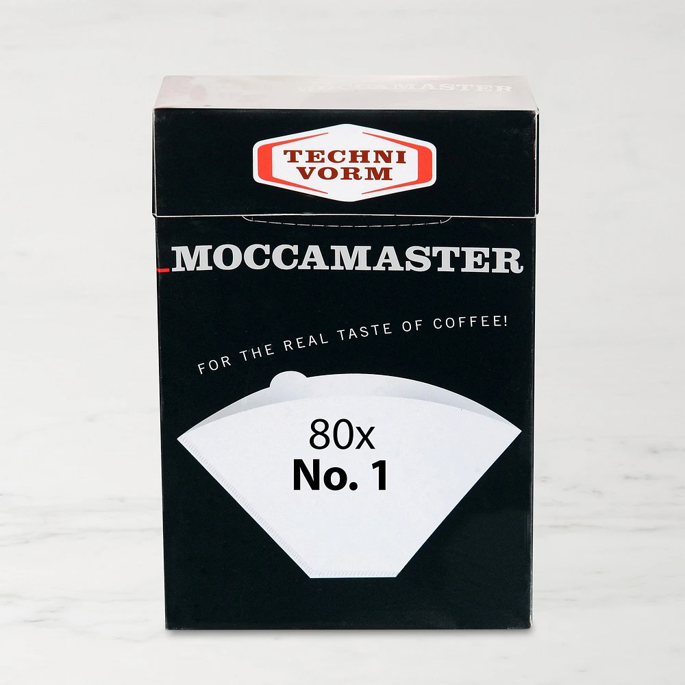 Technivorm Moccamaster #1 Cup-One Filters, White Paper