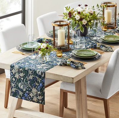 Williams Sonoma x Morris & Co. Golden Lilly Table Runner