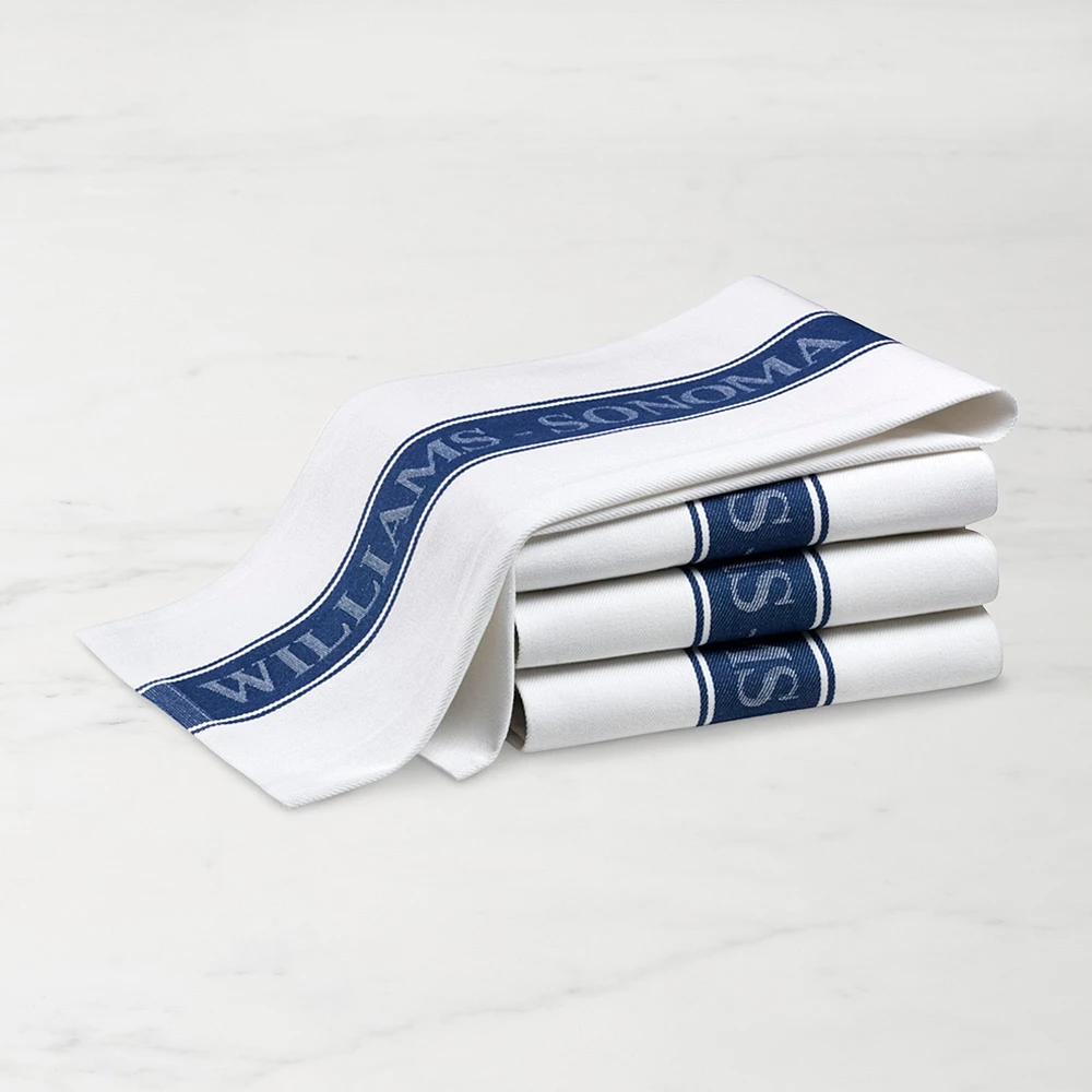 Williams Sonoma Classic Logo Towels, Set of 4