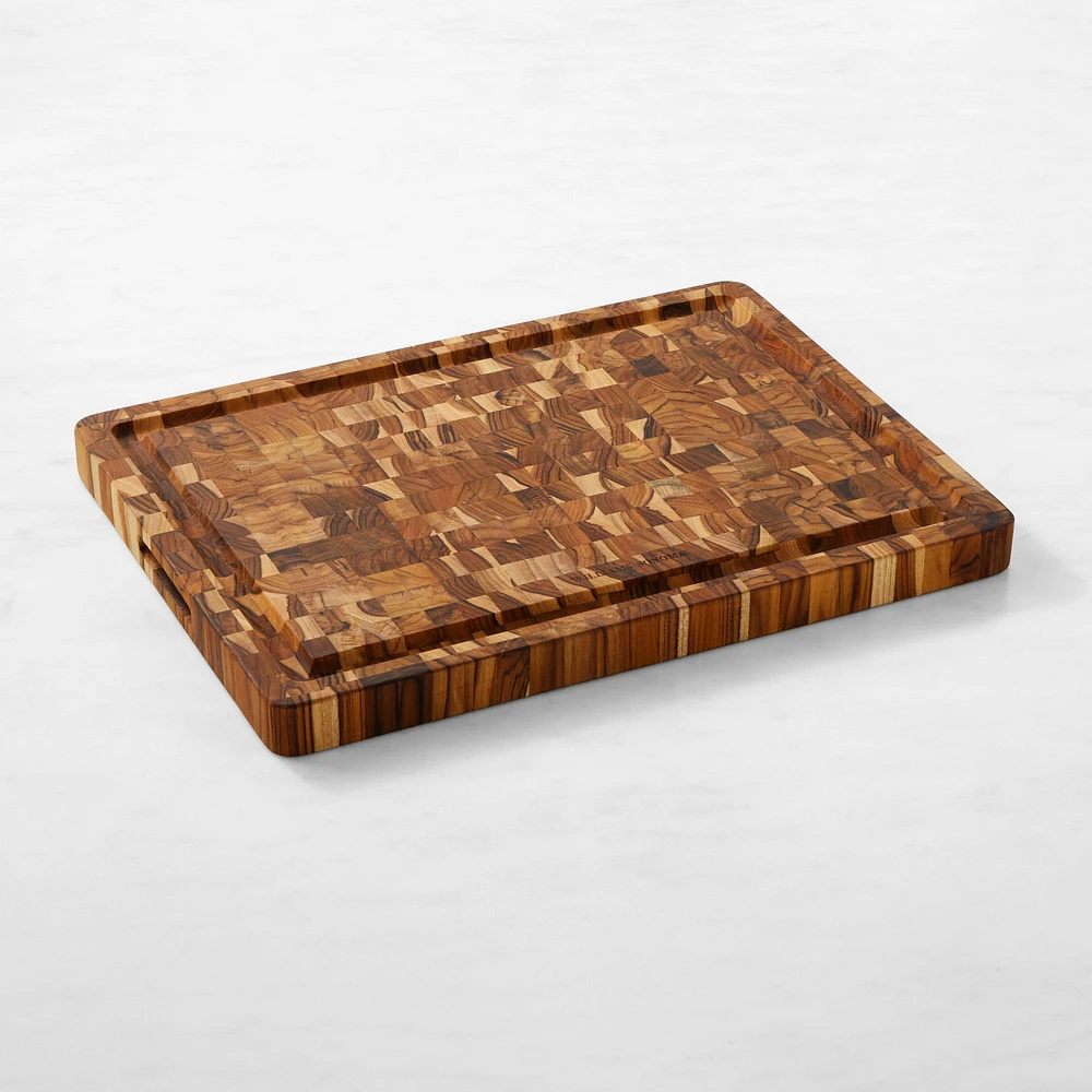 Williams Sonoma End-Grain Cutting Board, Teak