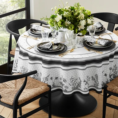 Honeycomb Round Tablecloth