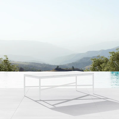 Monaco Outdoor 52" Rectangular Coffee Table