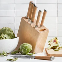 Shun Hikari Knife Block, Set of 7