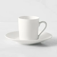 Apilco Tuileries Porcelain Espresso Cups & Saucers