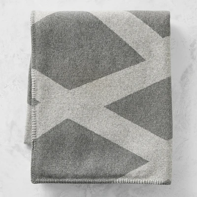 Lulu Double Face Cashmere Jacquard Throw