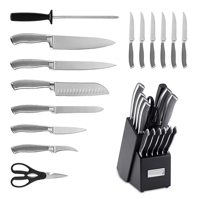 Cuisinart Classic Graphix Knife Block, Set of 15