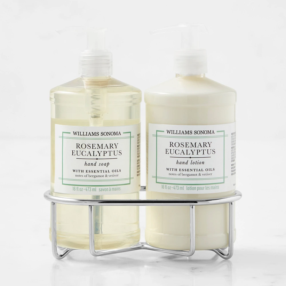 Williams Sonoma Rosemary Eucalyptus Hand Soap & Lotion -Piece Set