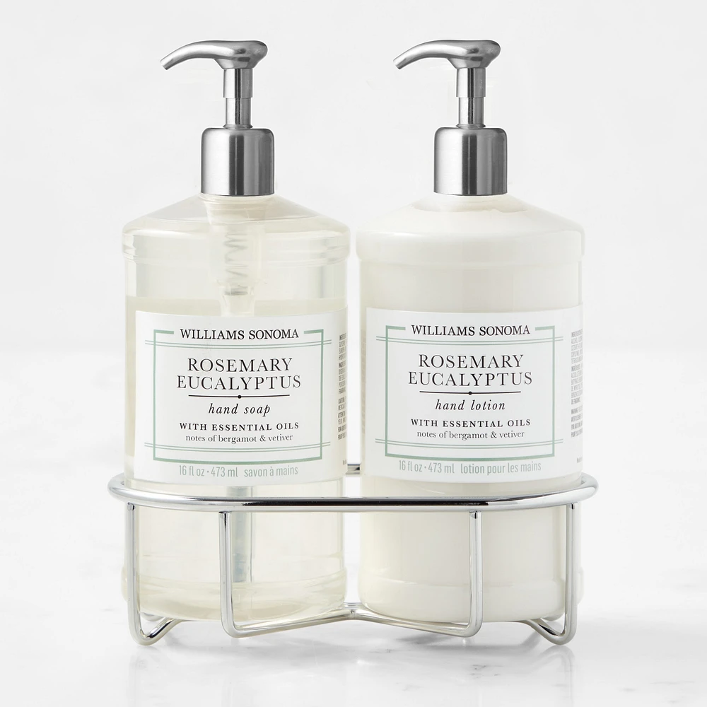 Williams Sonoma Rosemary Eucalyptus Hand Soap & Lotion -Piece Set