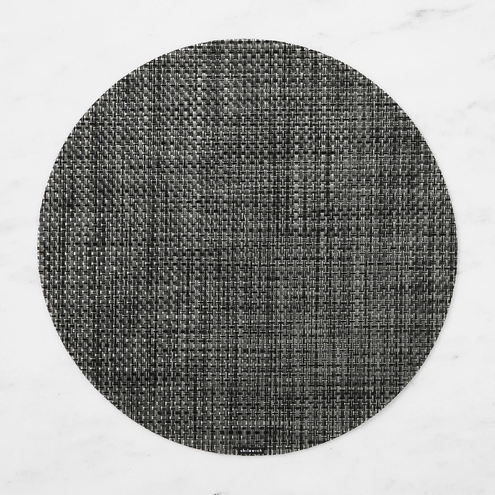 Chilewich Basketweave Round Placemats