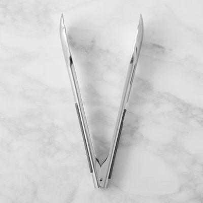 Williams Sonoma Prep Tools Stainless-Steel Locking Tongs