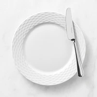 Pillivuyt Basketweave Porcelain Bread & Butter Plates