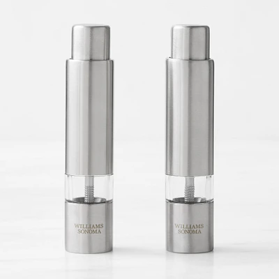 Williams Sonoma Thumb Salt & Pepper Mills