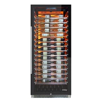 Vinotemp Private Reserve Series 188-Bottle Backlit Panel Commercial 300 Wine Cooler