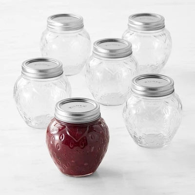 Kilner Strawberry Jar, 13.5 oz, Set of 6