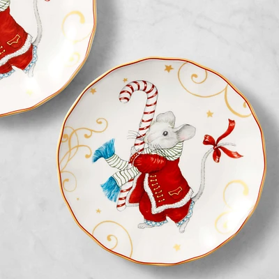 'Twas the Night Before Christmas Salad Plates