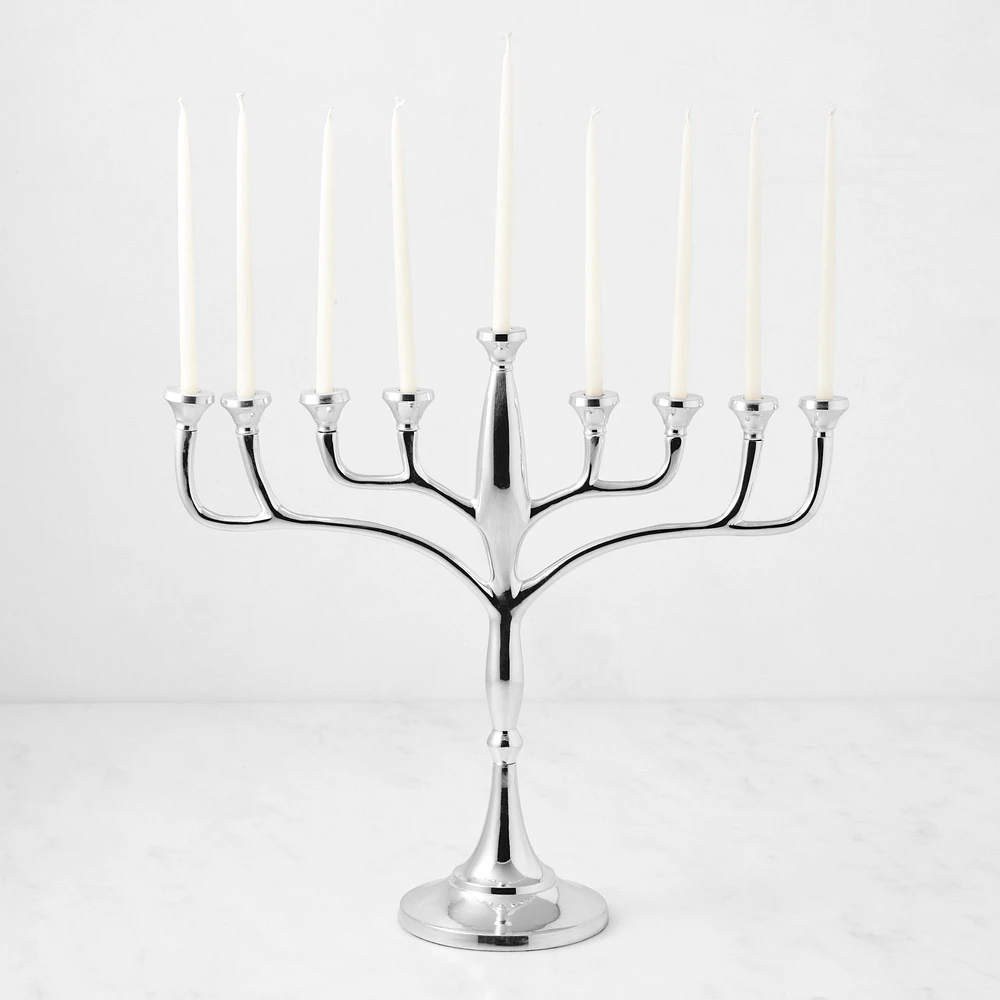 Silver Menorah