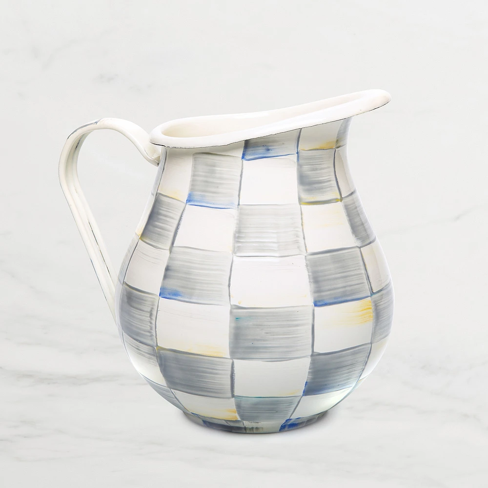 Mackenzie-Childs Sterling Pitcher