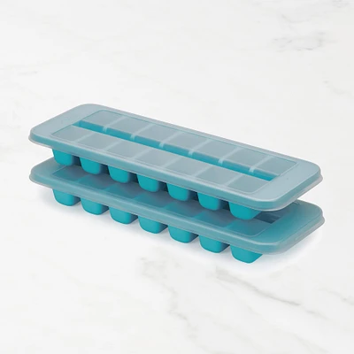 Joseph Joseph Flow Easy-fill Ice-cube Tray, Set of 2